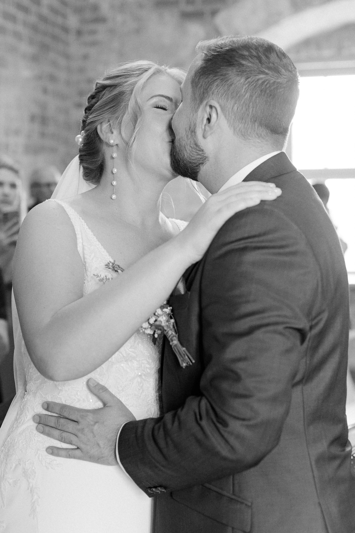 Hochzeit auf Burg Storkow mit freier Trauung im elterlichen Vierseithof