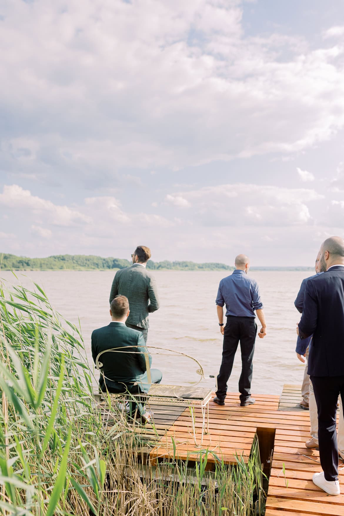 Hochzeit auf Burg Storkow mit freier Trauung im elterlichen Vierseithof