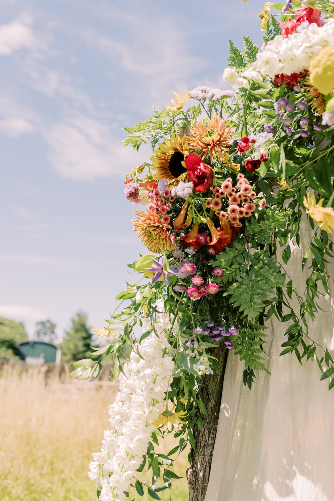 Landhochzeit im Vierseithof - Standesamtlich Heiraten unter Obstbäumen