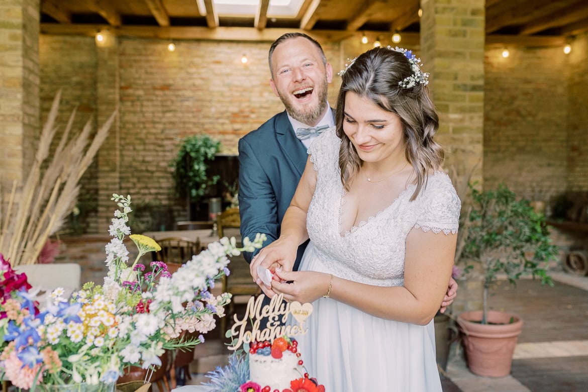 Landhochzeit im Vierseithof - Standesamtlich Heiraten unter Obstbäumen