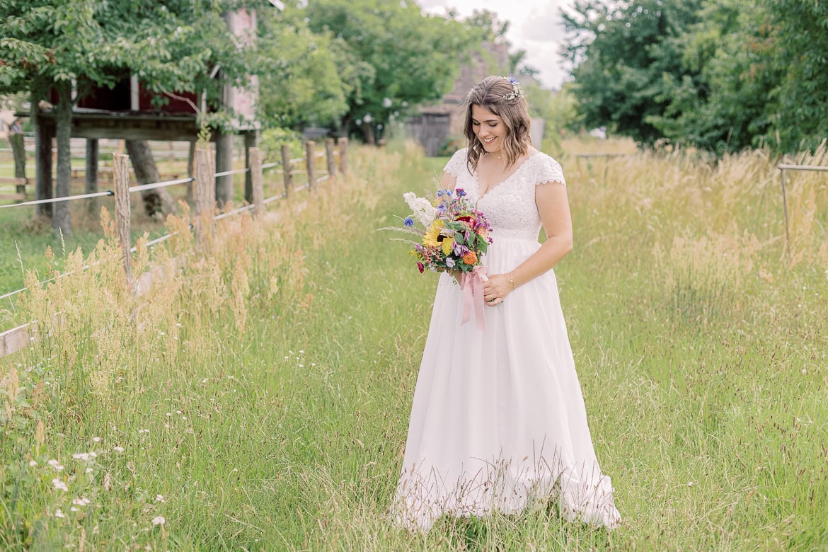 Landhochzeit im Vierseithof - Standesamtlich Heiraten unter Obstbäumen