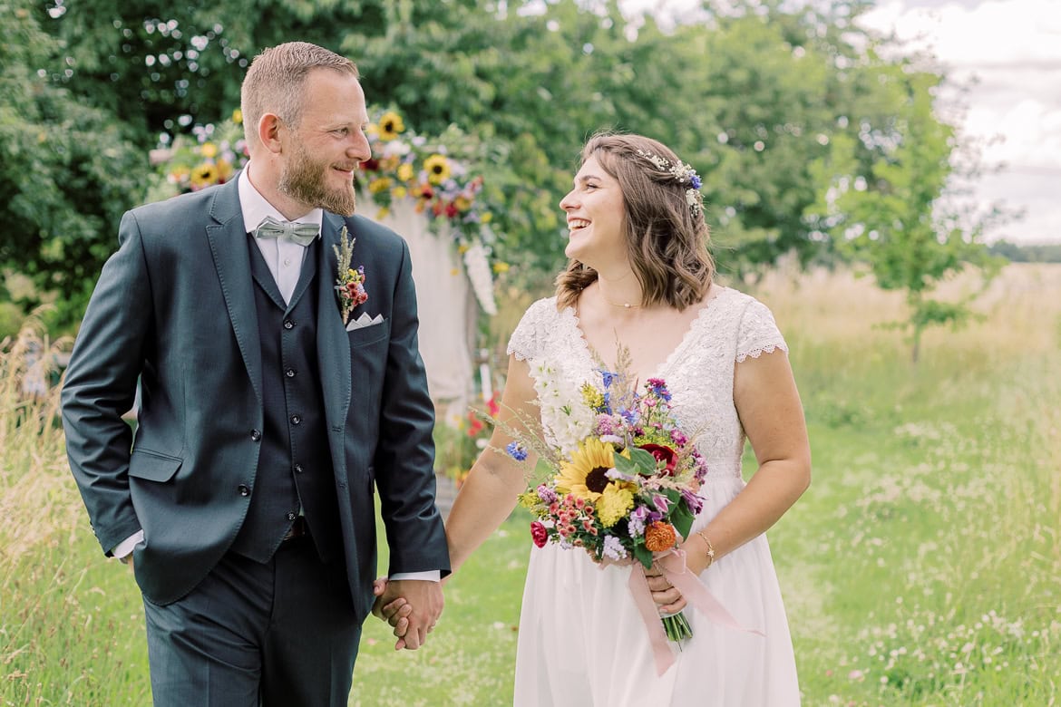 Landhochzeit im Vierseithof - Standesamtlich Heiraten unter Obstbäumen