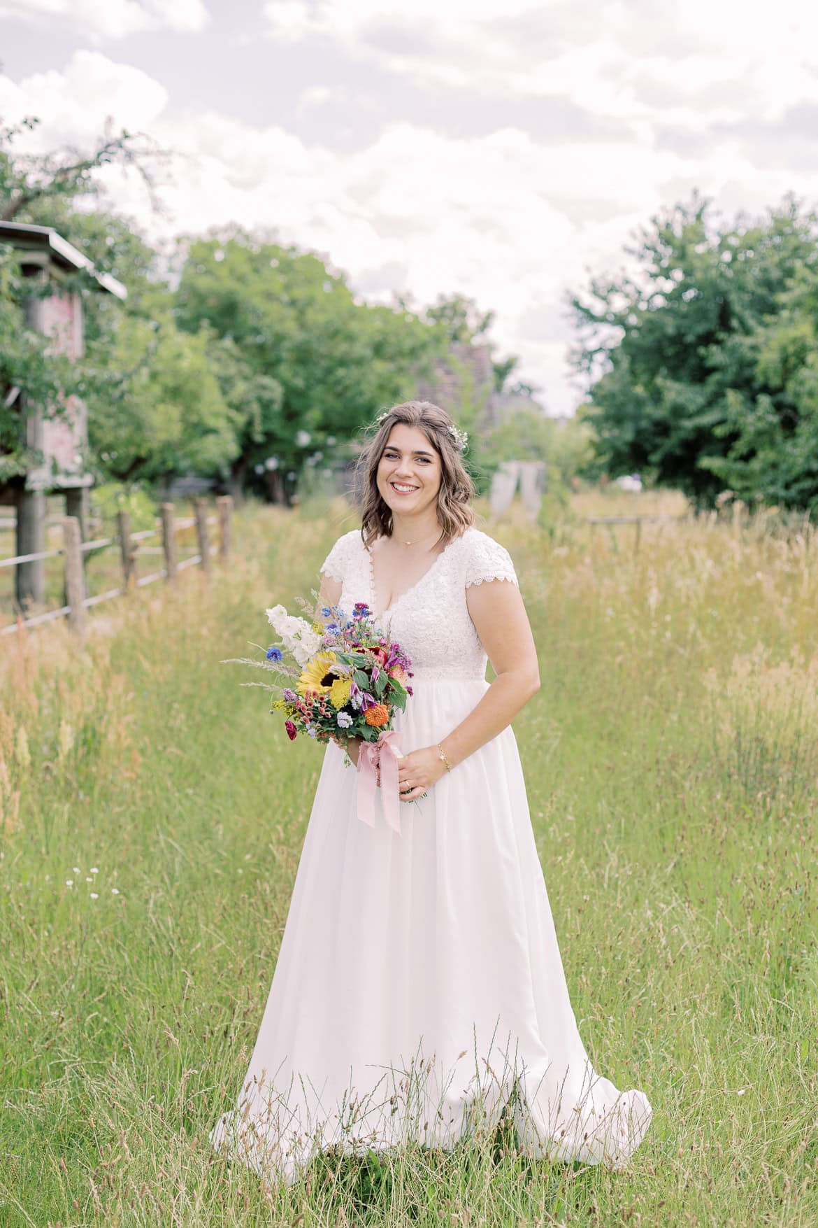 Landhochzeit im Vierseithof - Standesamtlich Heiraten unter Obstbäumen