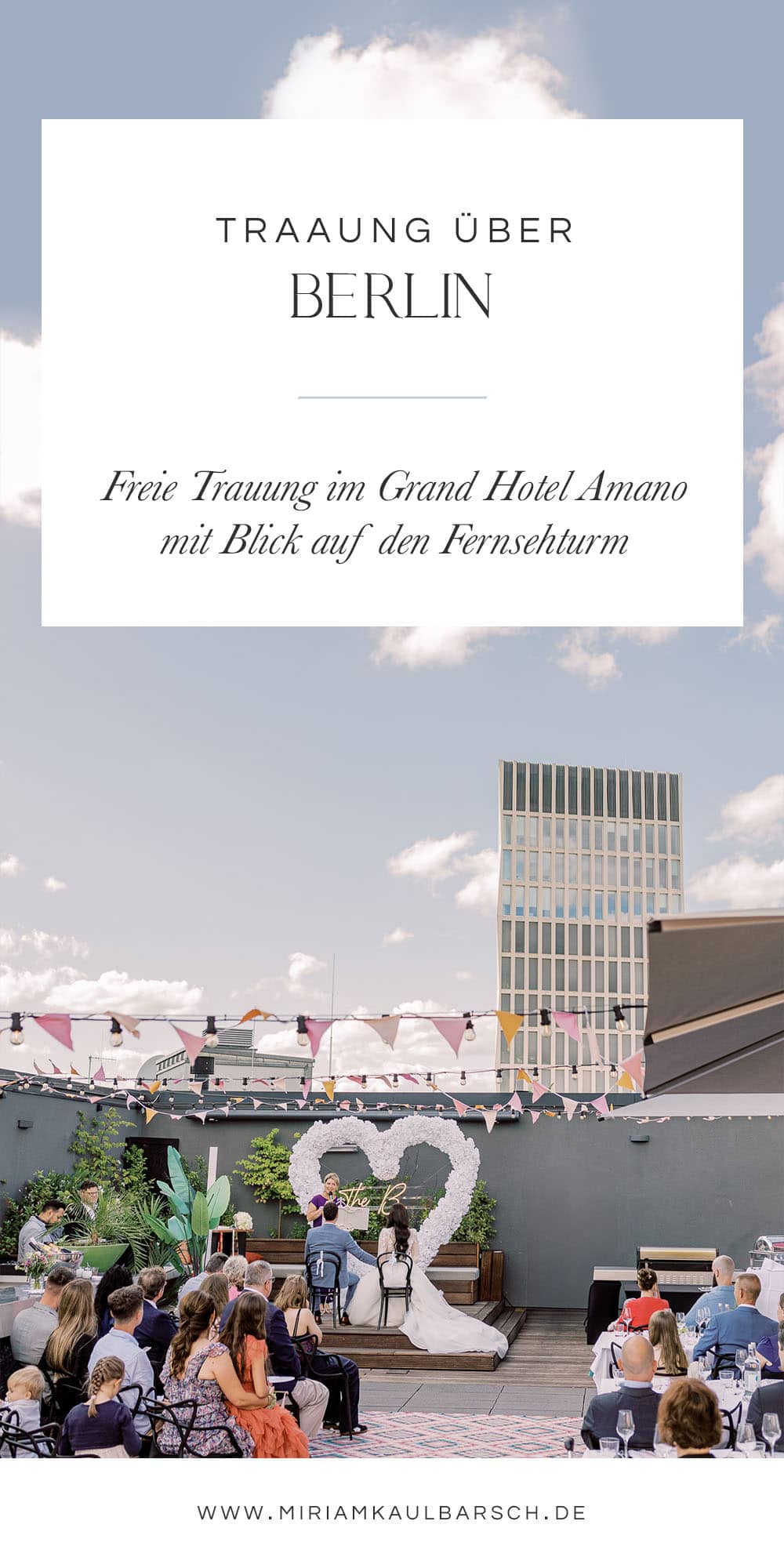 Freie Trauung in Hotel Amano Grand Central Berlin