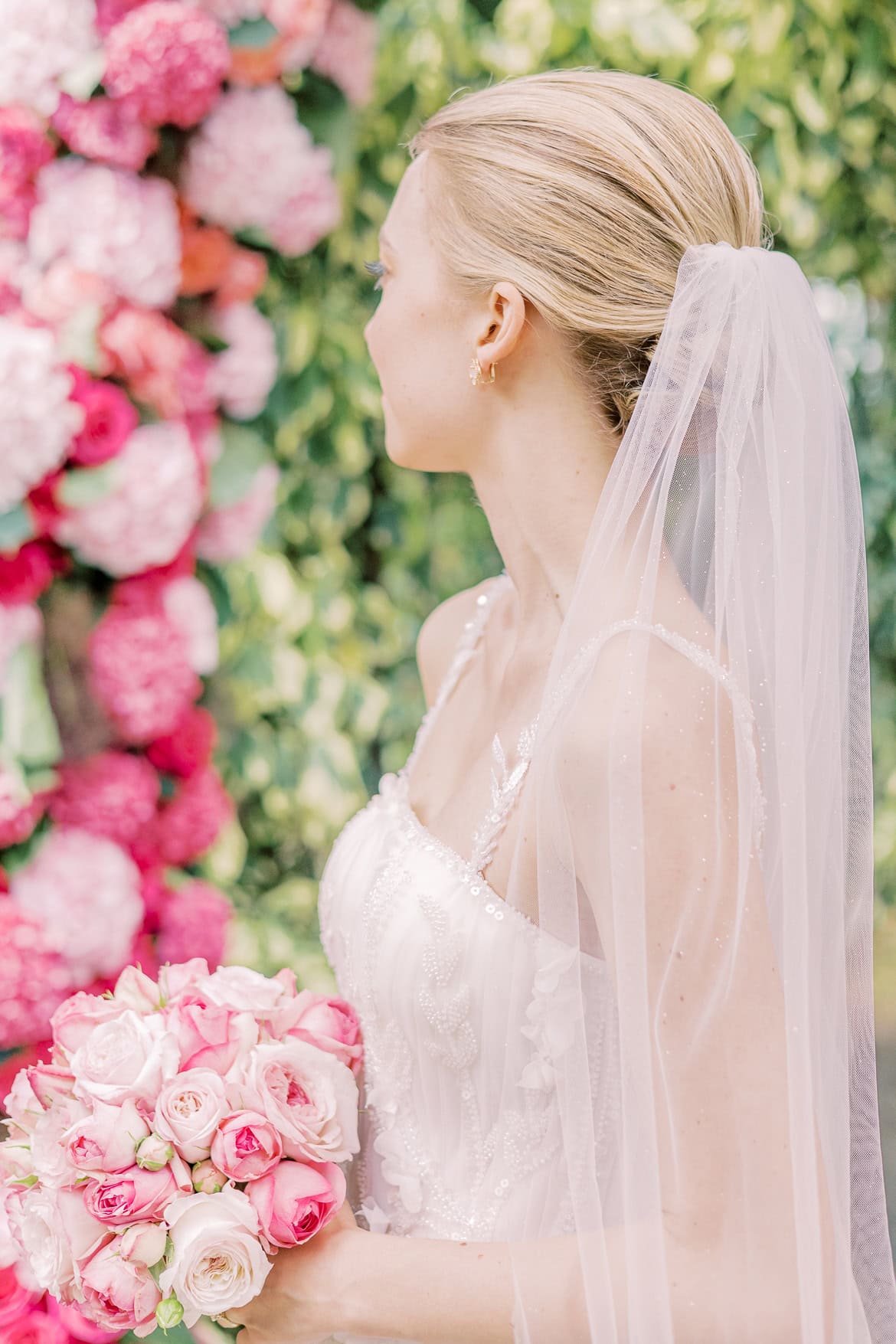 Traum Hochzeit in Pink im Schlosshotel Patrick Hellmann Berlin Grunewald