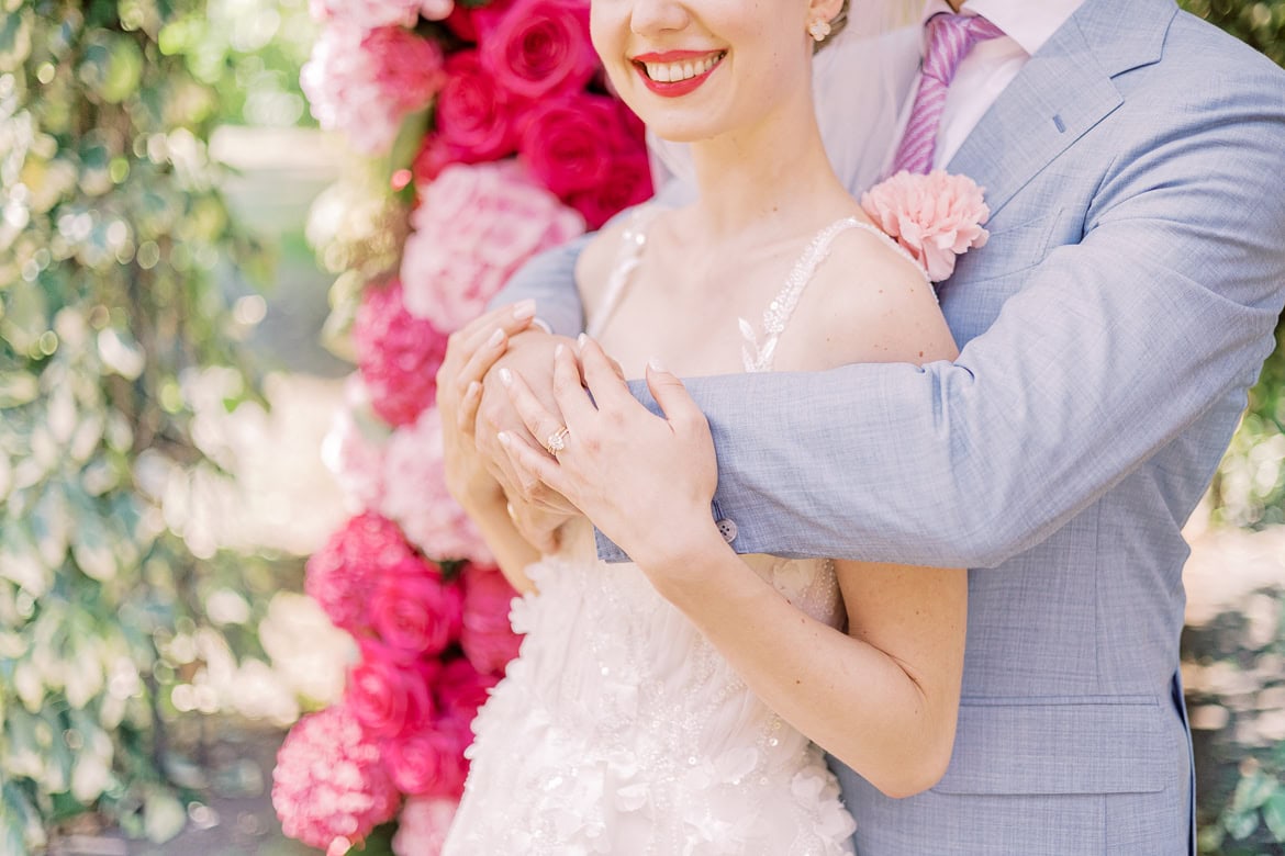 Traum Hochzeit in Pink im Schlosshotel Patrick Hellmann Berlin Grunewald