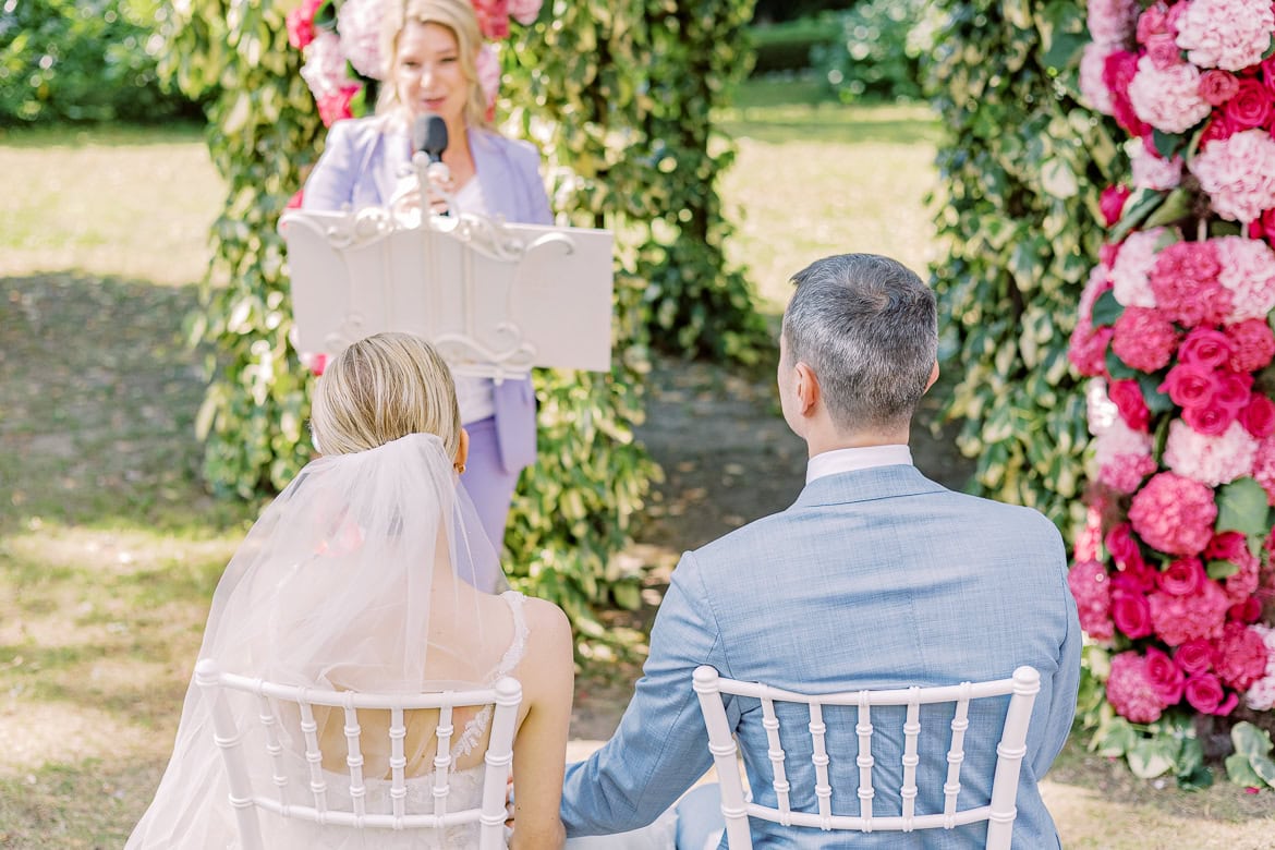 Traum Hochzeit in Pink im Schlosshotel Patrick Hellmann Berlin Grunewald