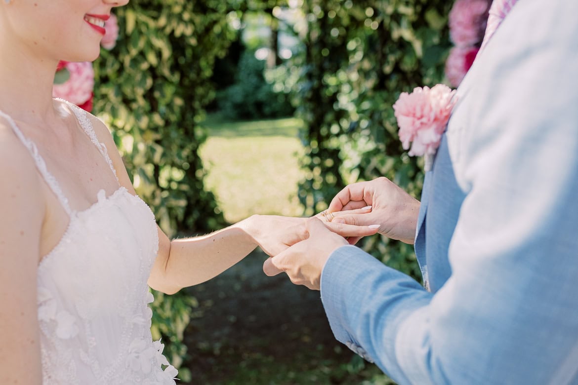 Traum Hochzeit in Pink im Schlosshotel Patrick Hellmann Berlin Grunewald