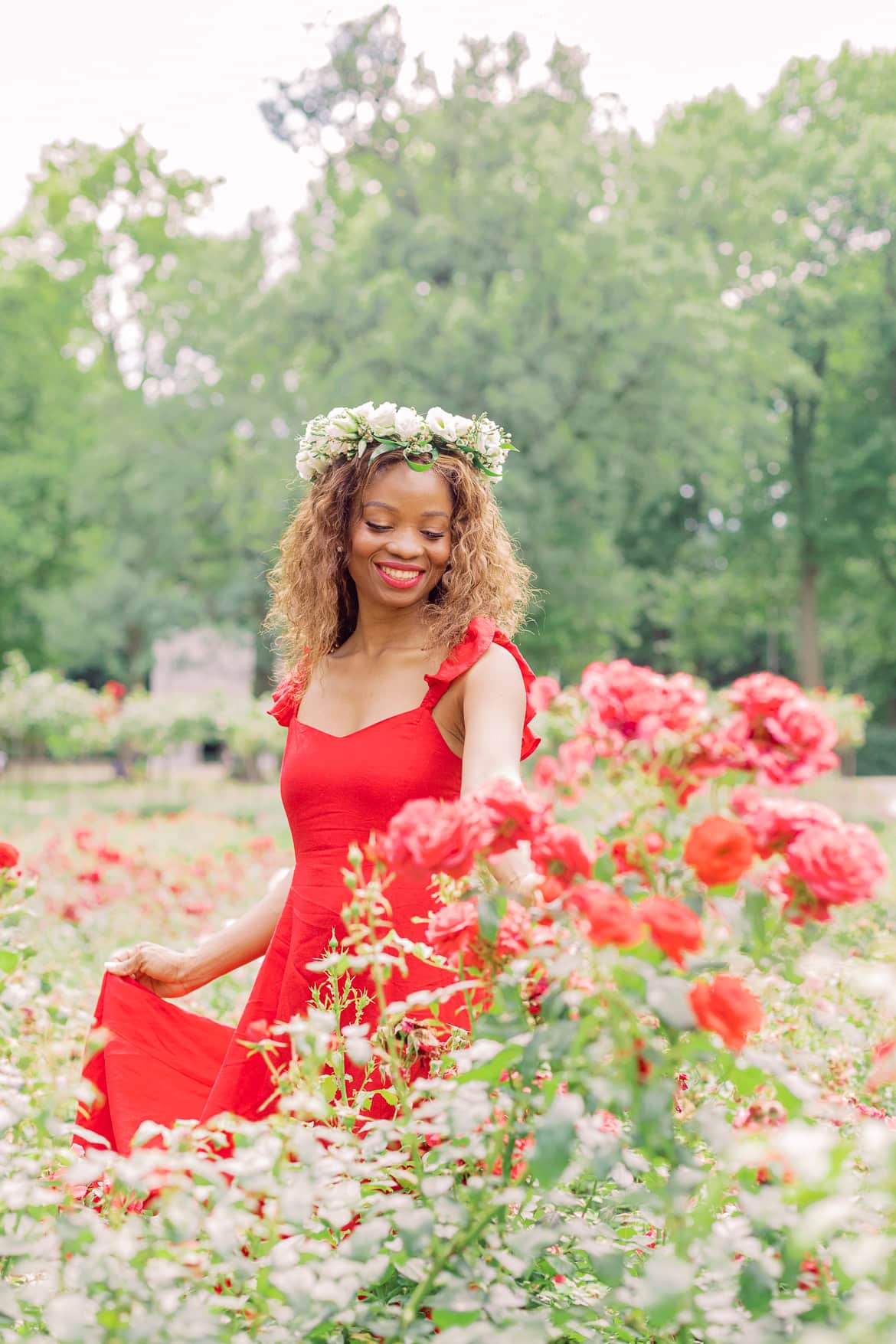 Portrait Session im Rosengarten Treptower Park