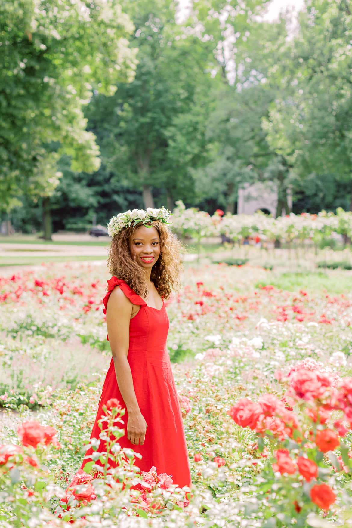 Portrait Session im Rosengarten Treptower Park