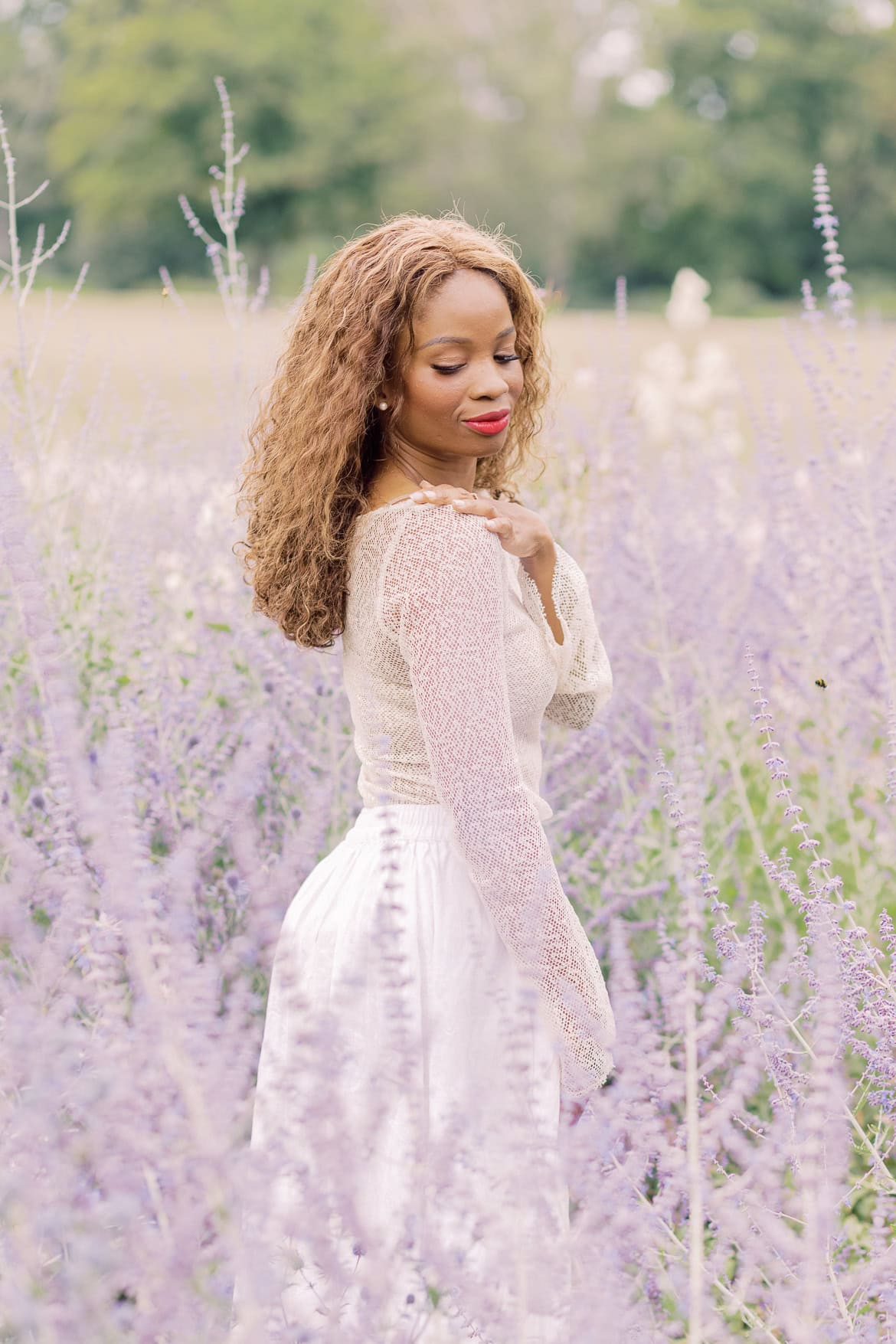 Portrait Session im Rosengarten Treptower Park