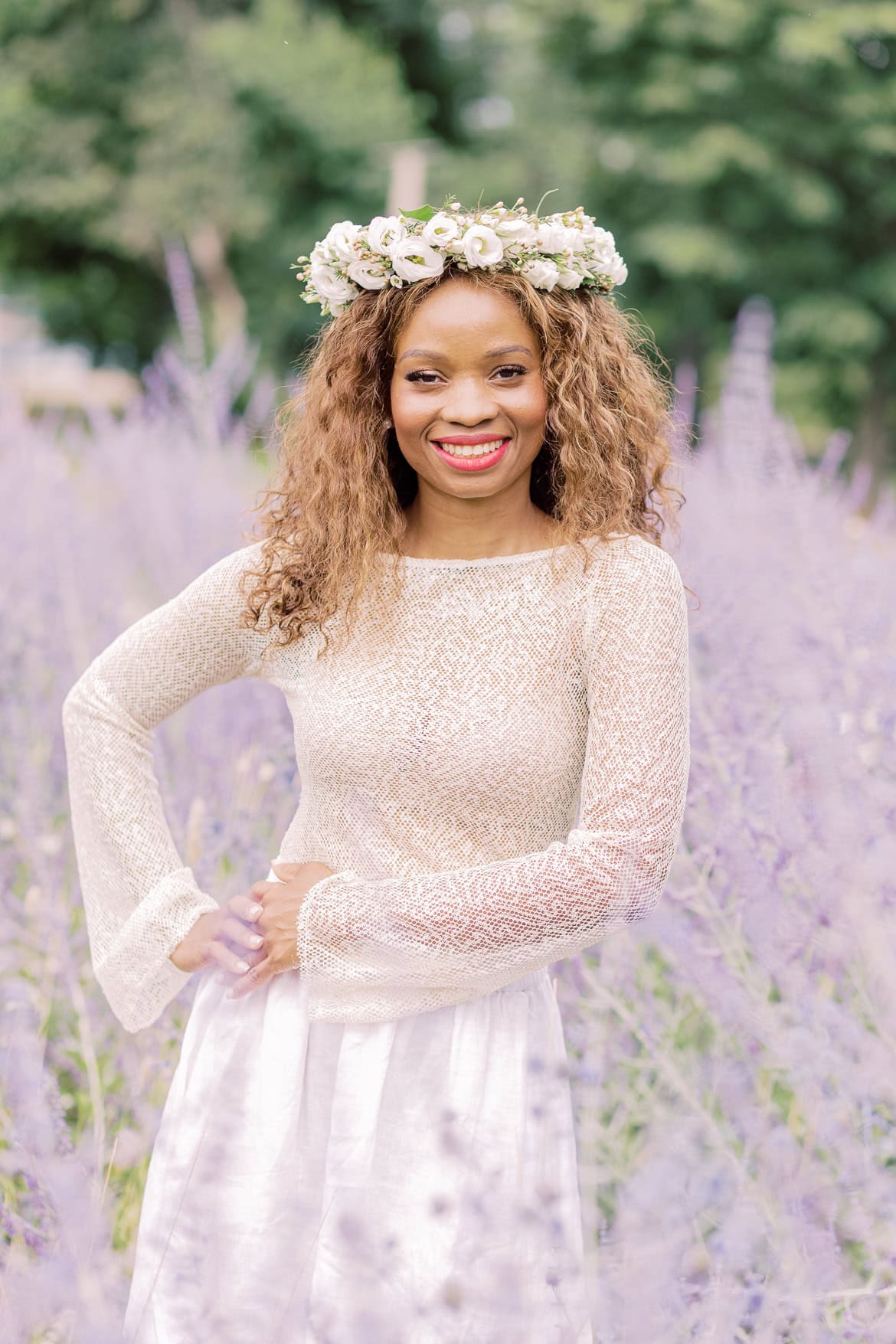 Portrait Session im Rosengarten Treptower Park