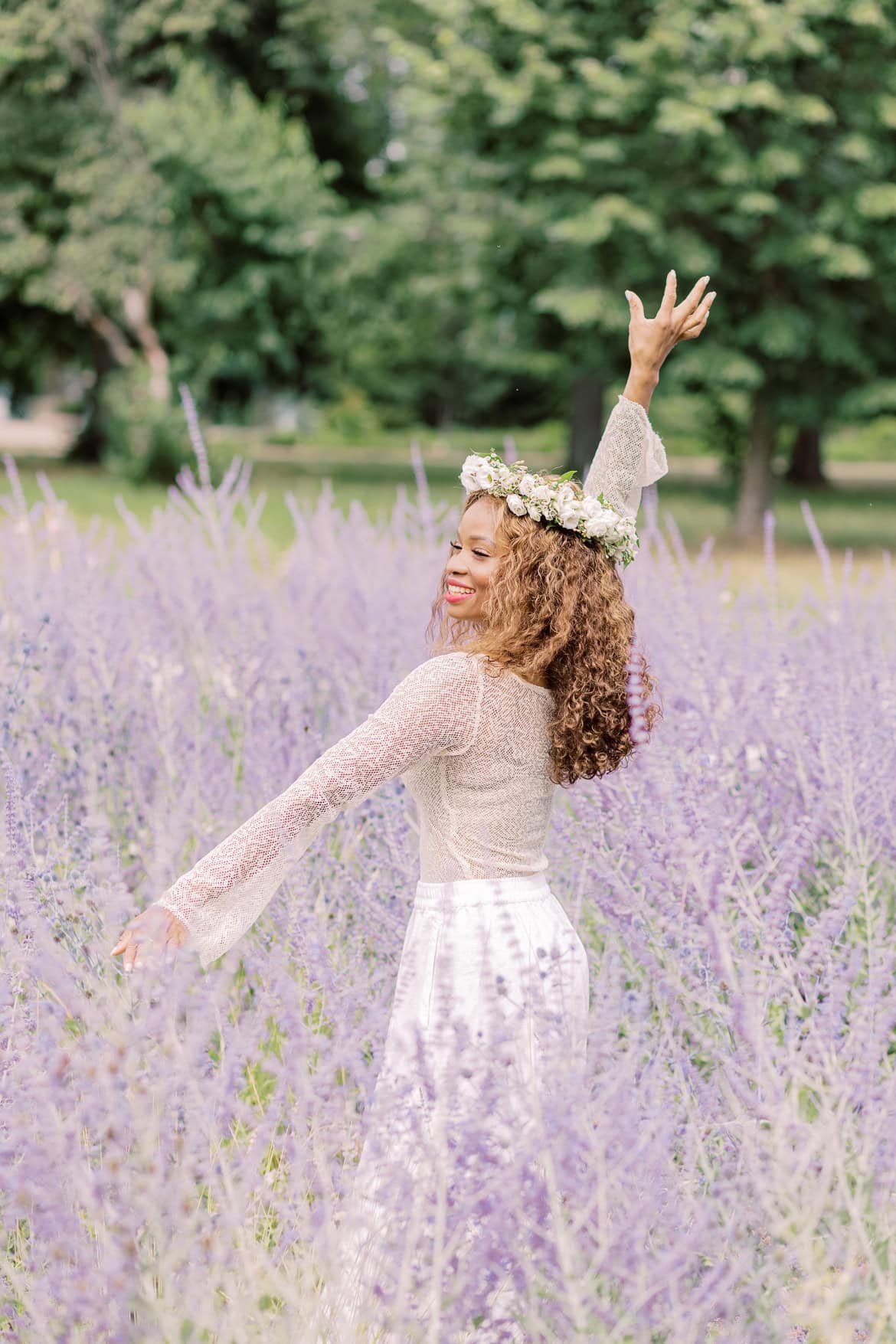 Portrait Session im Rosengarten Treptower Park