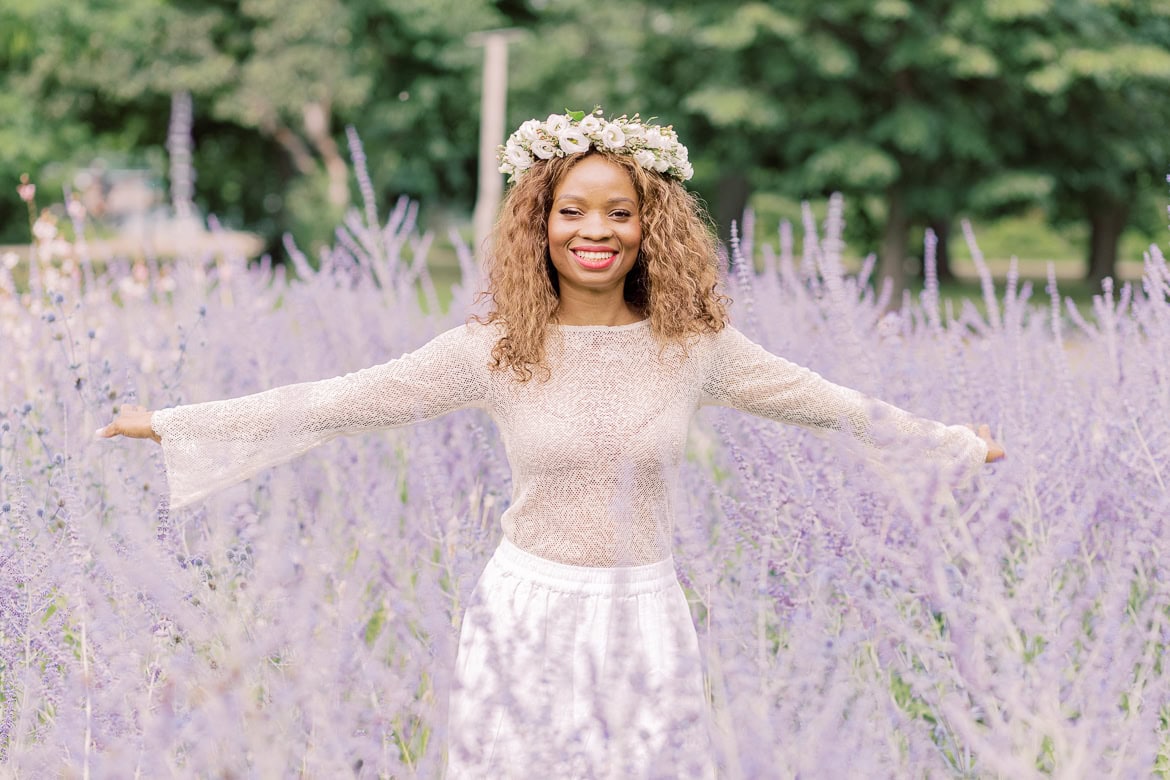 Portrait Session im Rosengarten Treptower Park