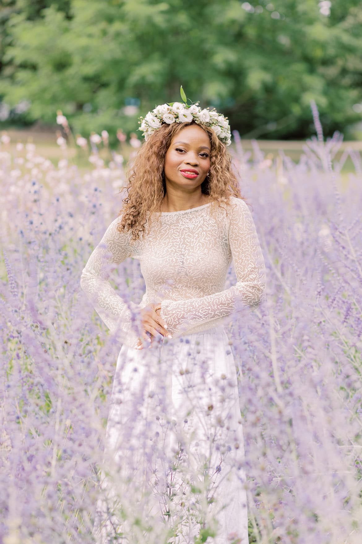 Portrait Session im Rosengarten Treptower Park