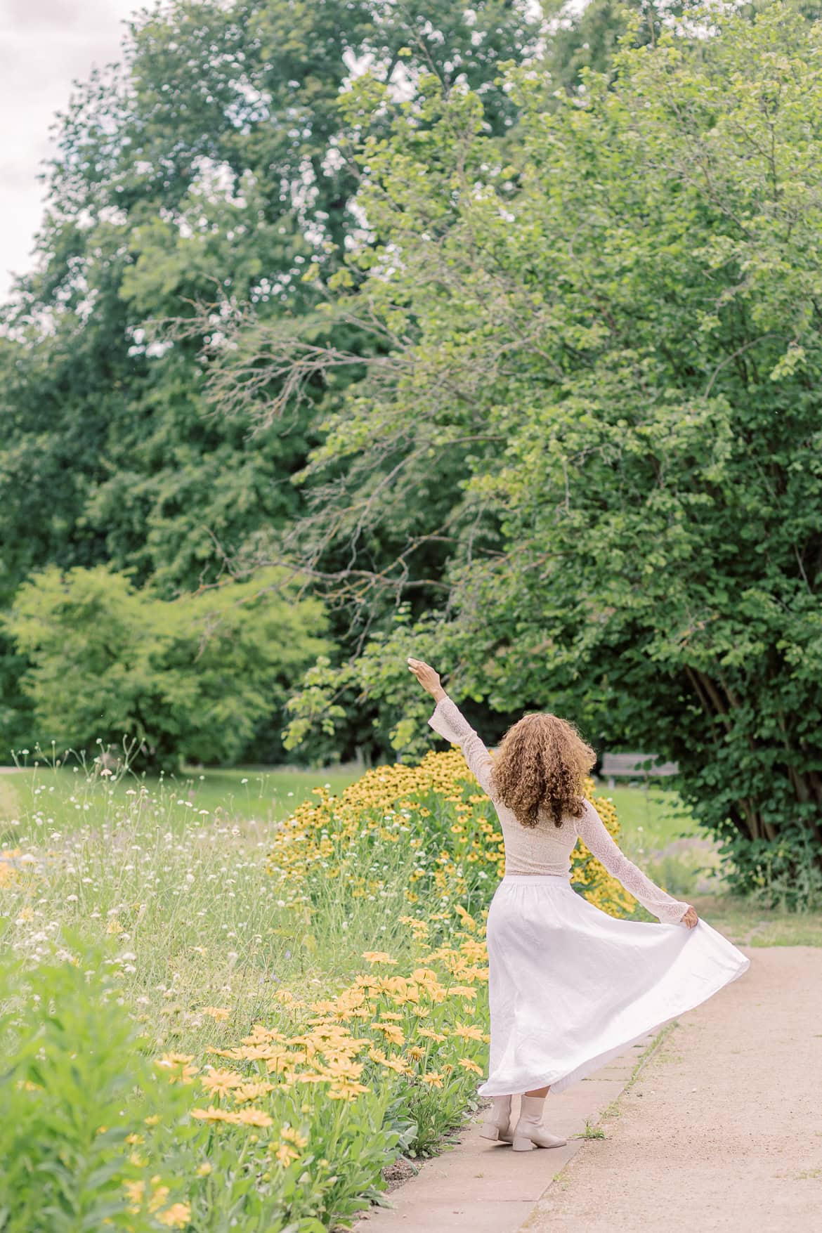 Portrait Session im Rosengarten Treptower Park