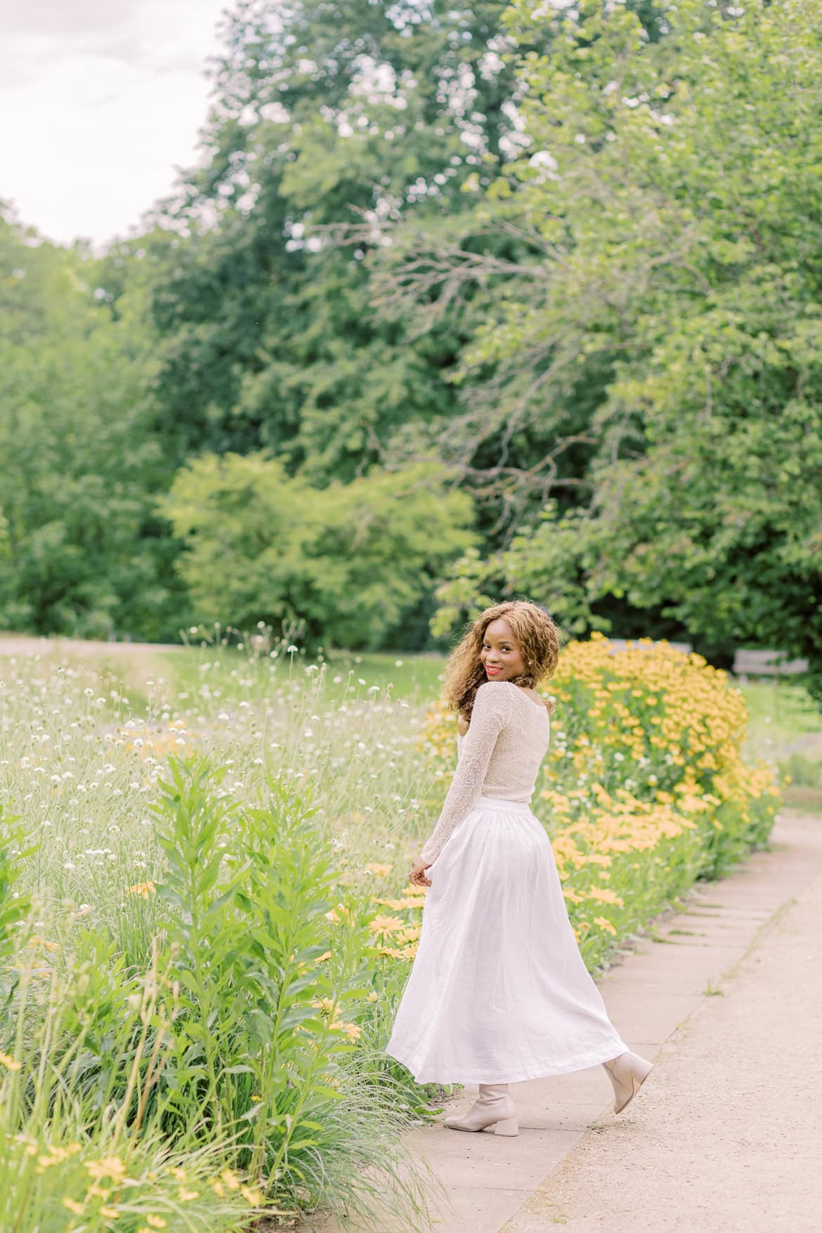 Portrait Session im Rosengarten Treptower Park