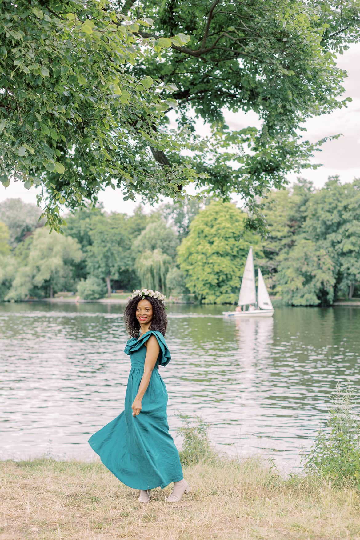 Portrait Session im Rosengarten Treptower Park