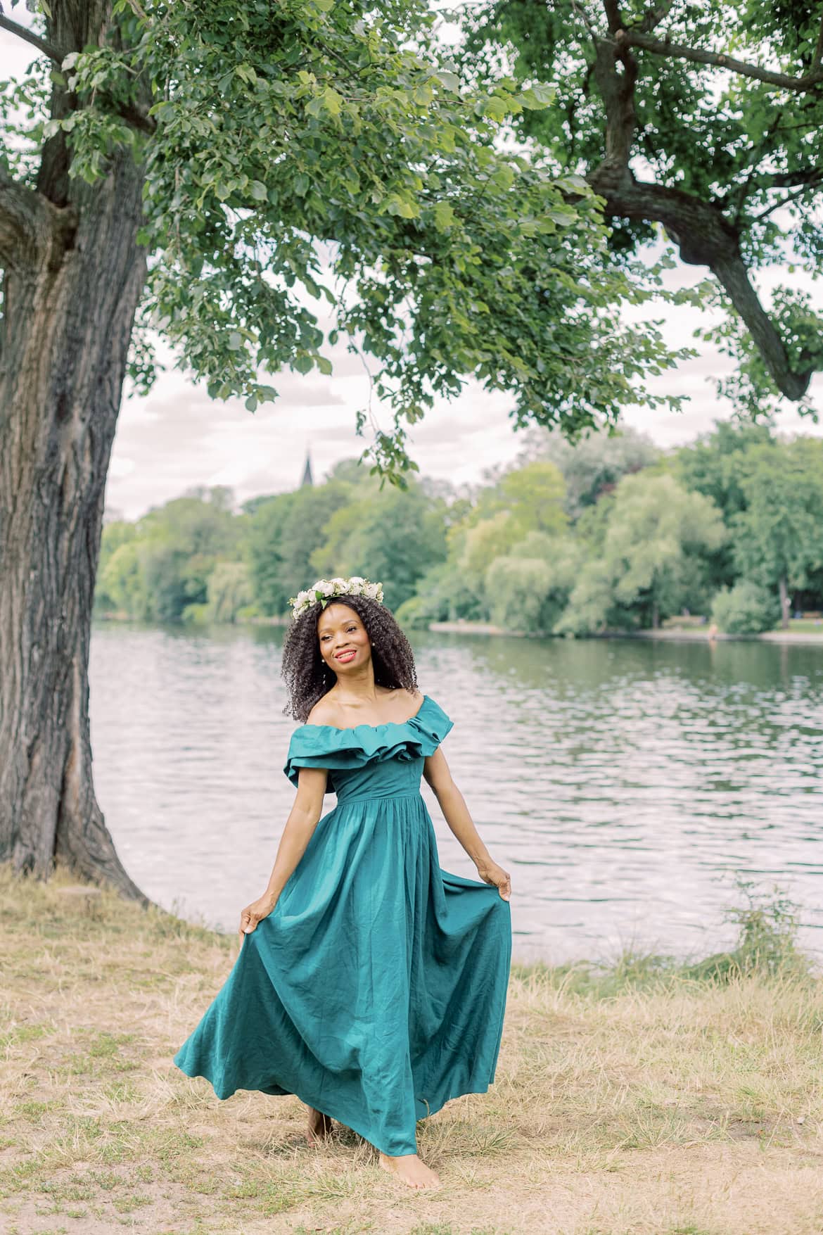 Portrait Session im Rosengarten Treptower Park