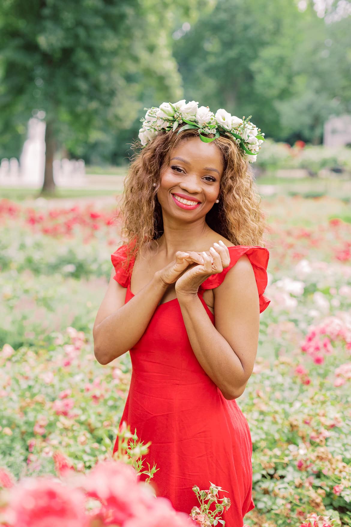 Portrait Session im Rosengarten Treptower Park