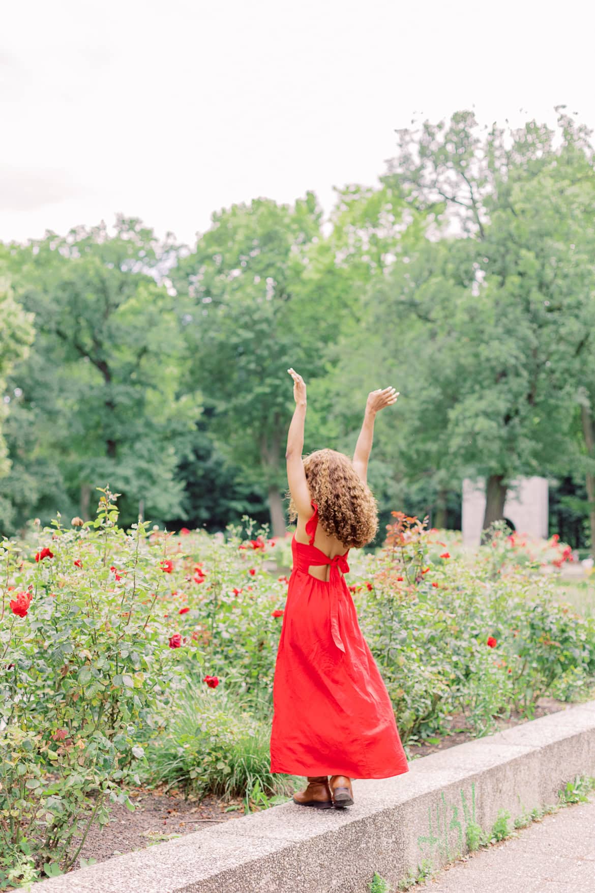 Portrait Session im Rosengarten Treptower Park