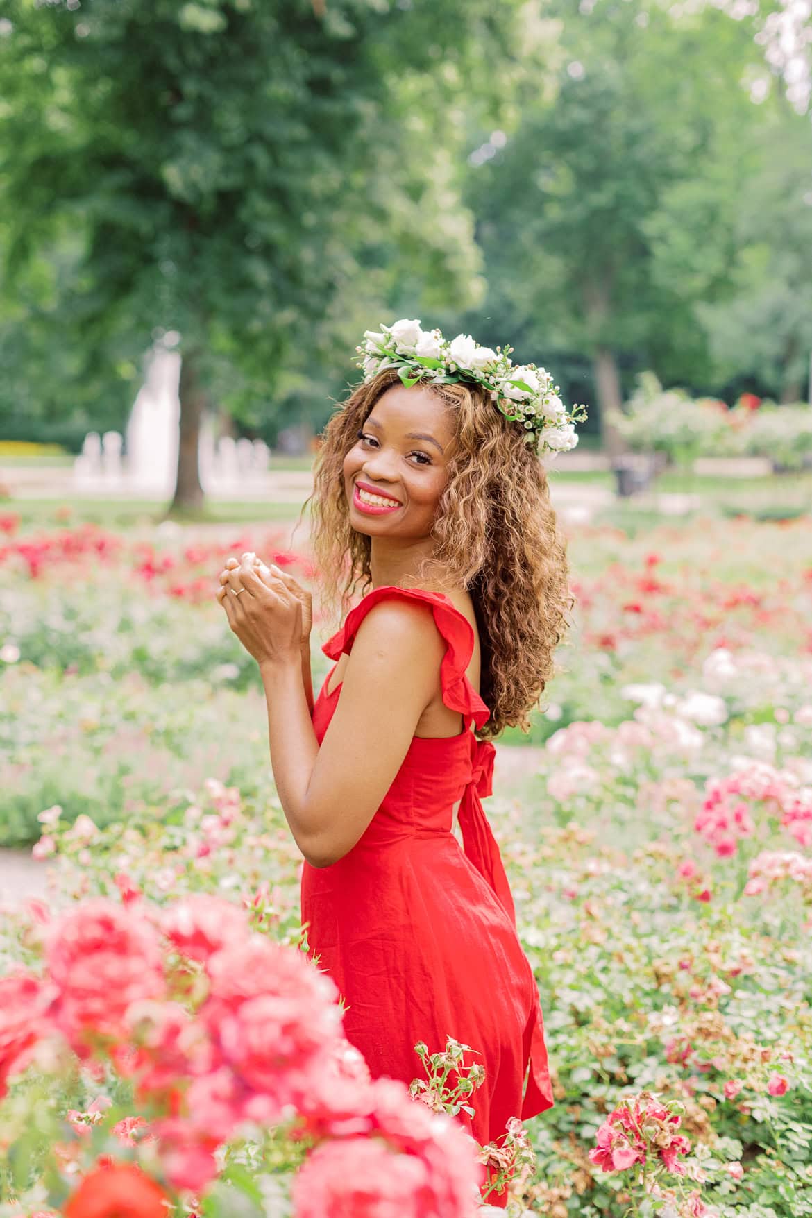 Portrait Session im Rosengarten Treptower Park