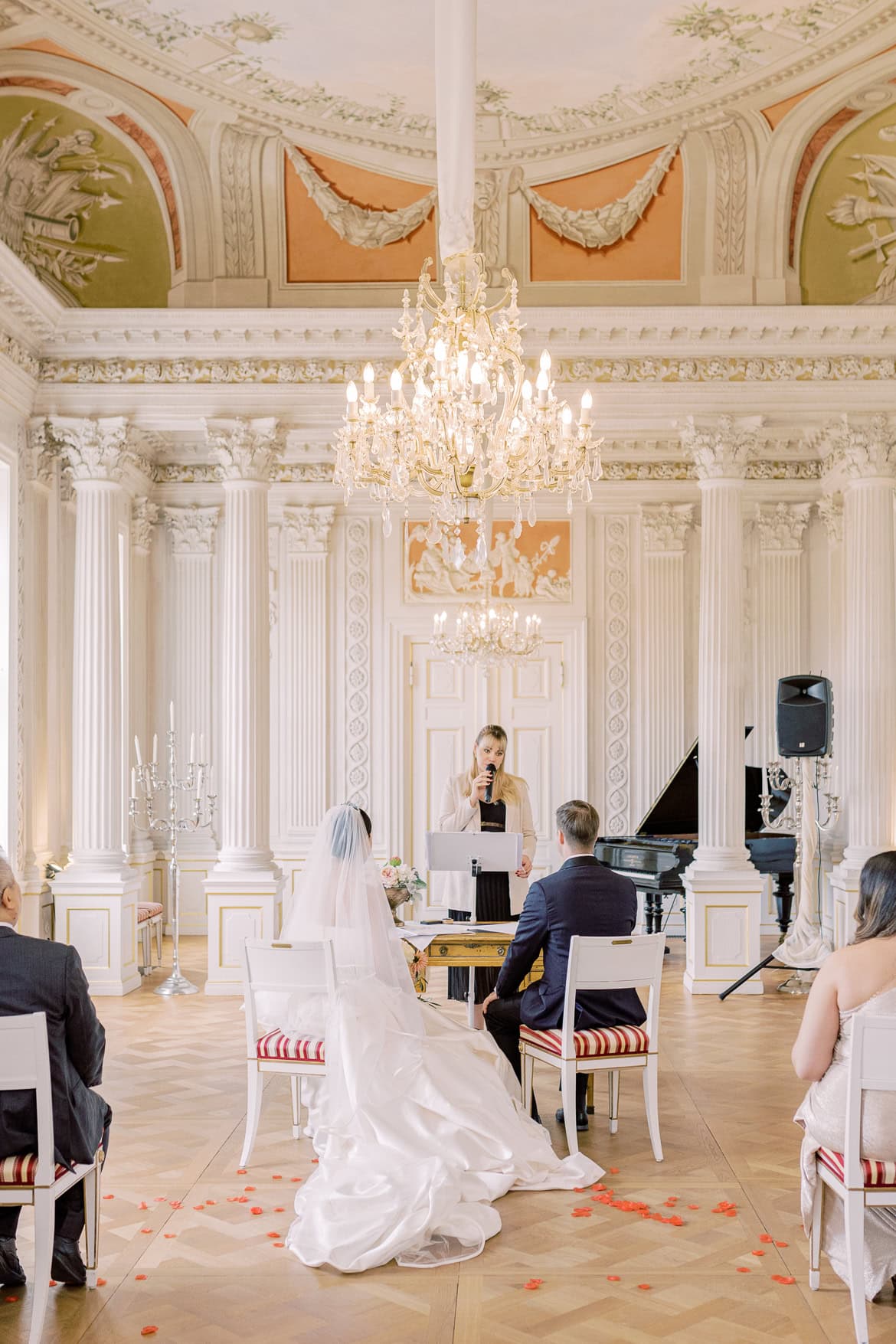 Deutsch-Chinesische Hochzeit im Schloss Friedrichsfelde Berlin