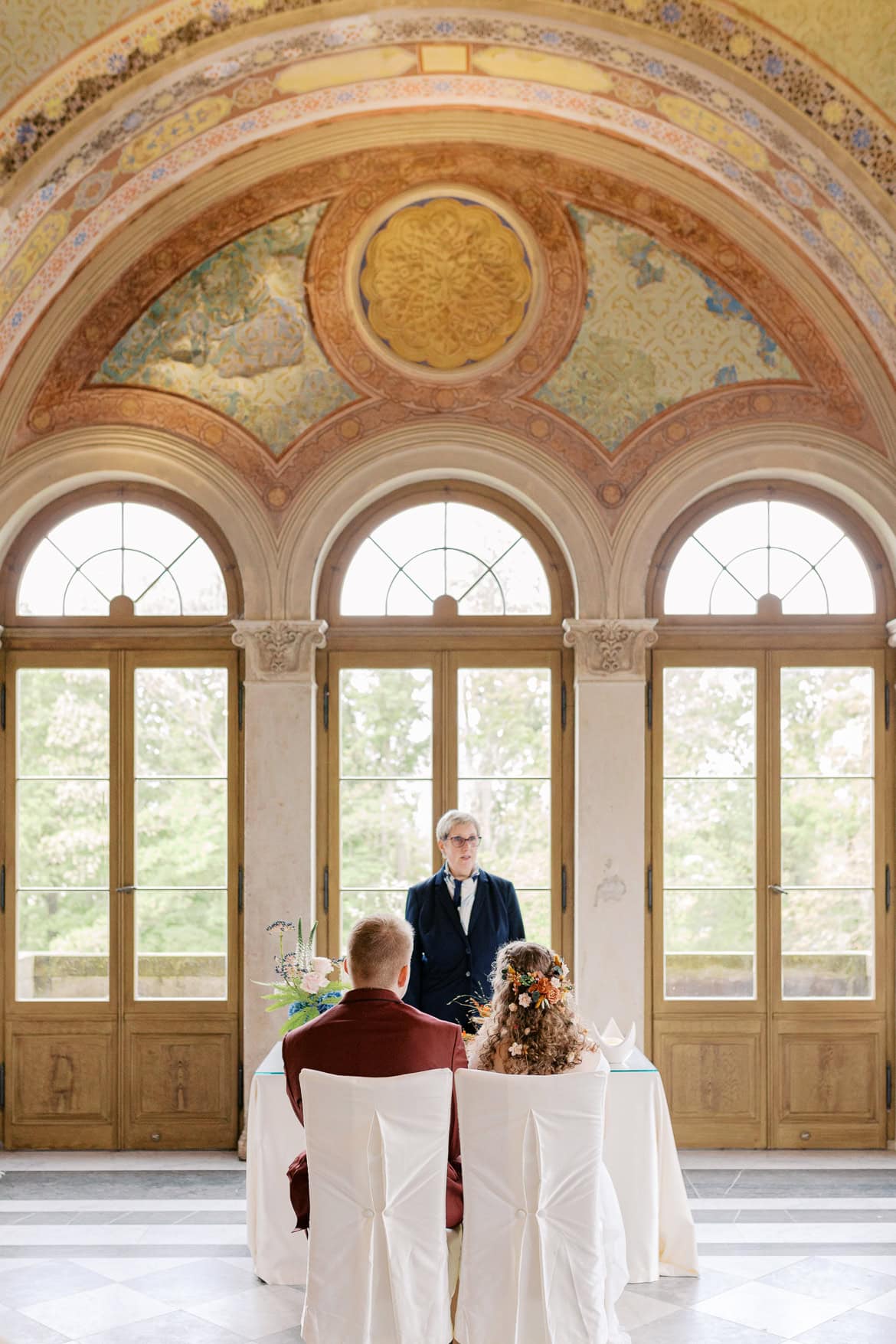 Trauung im Belvedere auf dem Pfingstberg mit Feier im Il Teatro Potsdam