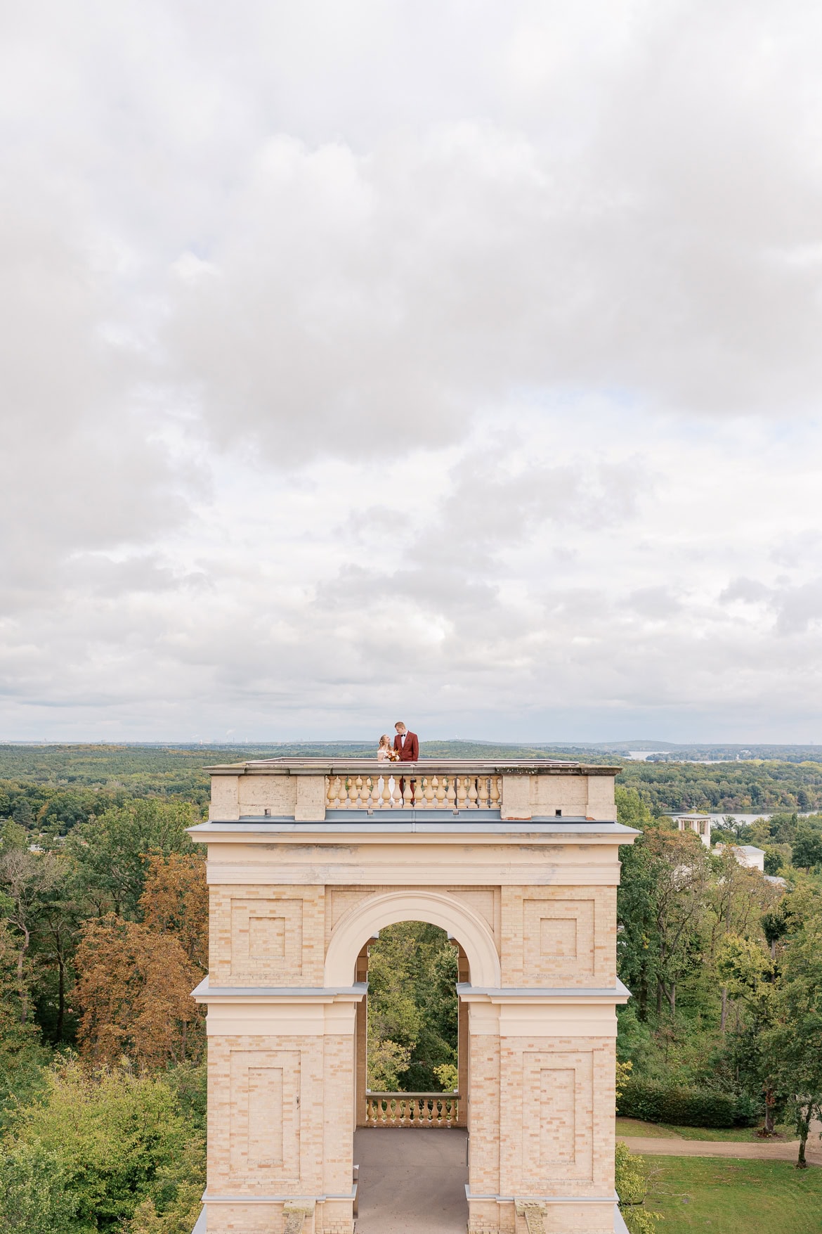 Trauung im Belvedere auf dem Pfingstberg mit Feier im Il Teatro Potsdam