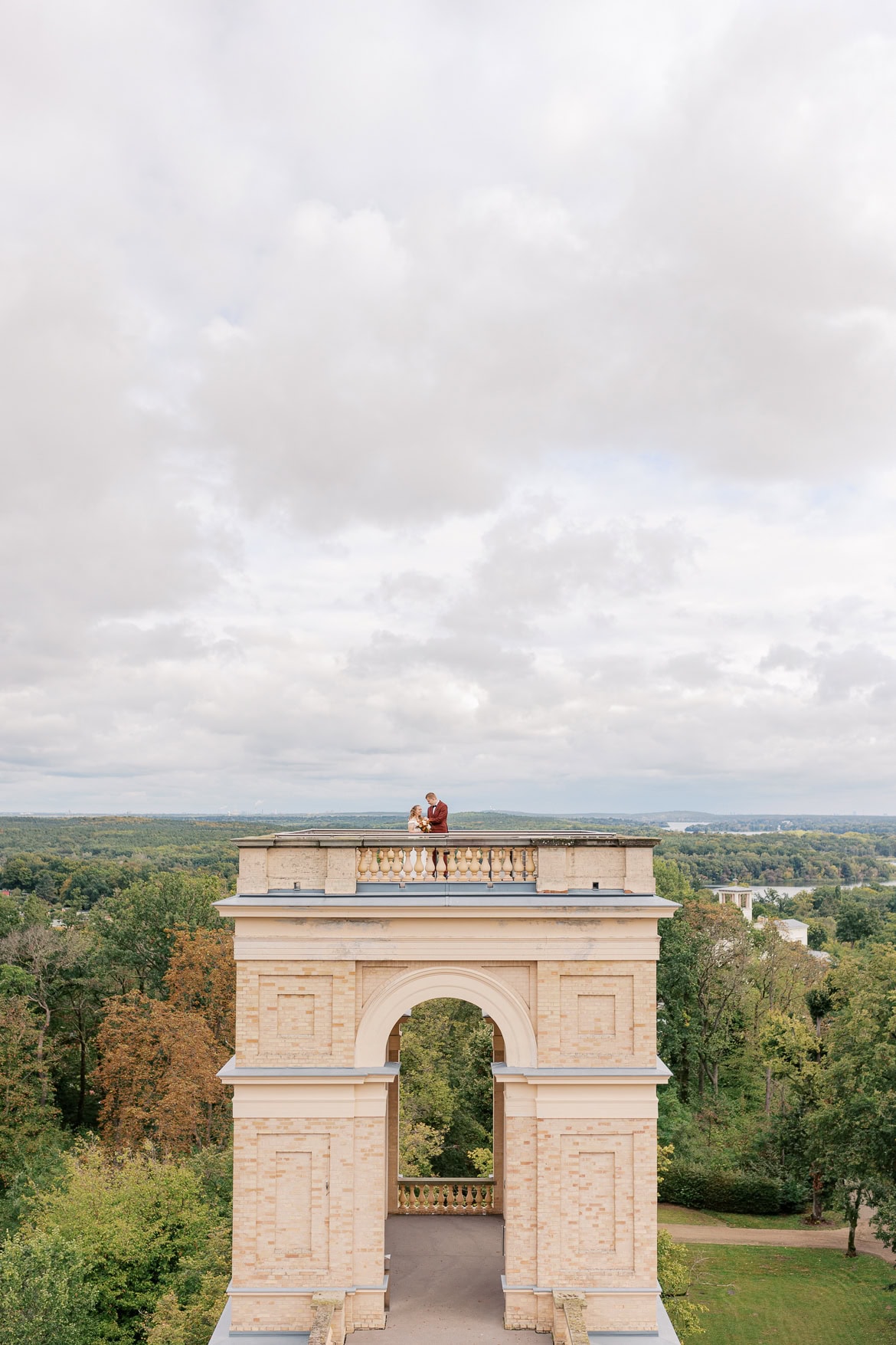 Trauung im Belvedere auf dem Pfingstberg mit Feier im Il Teatro Potsdam