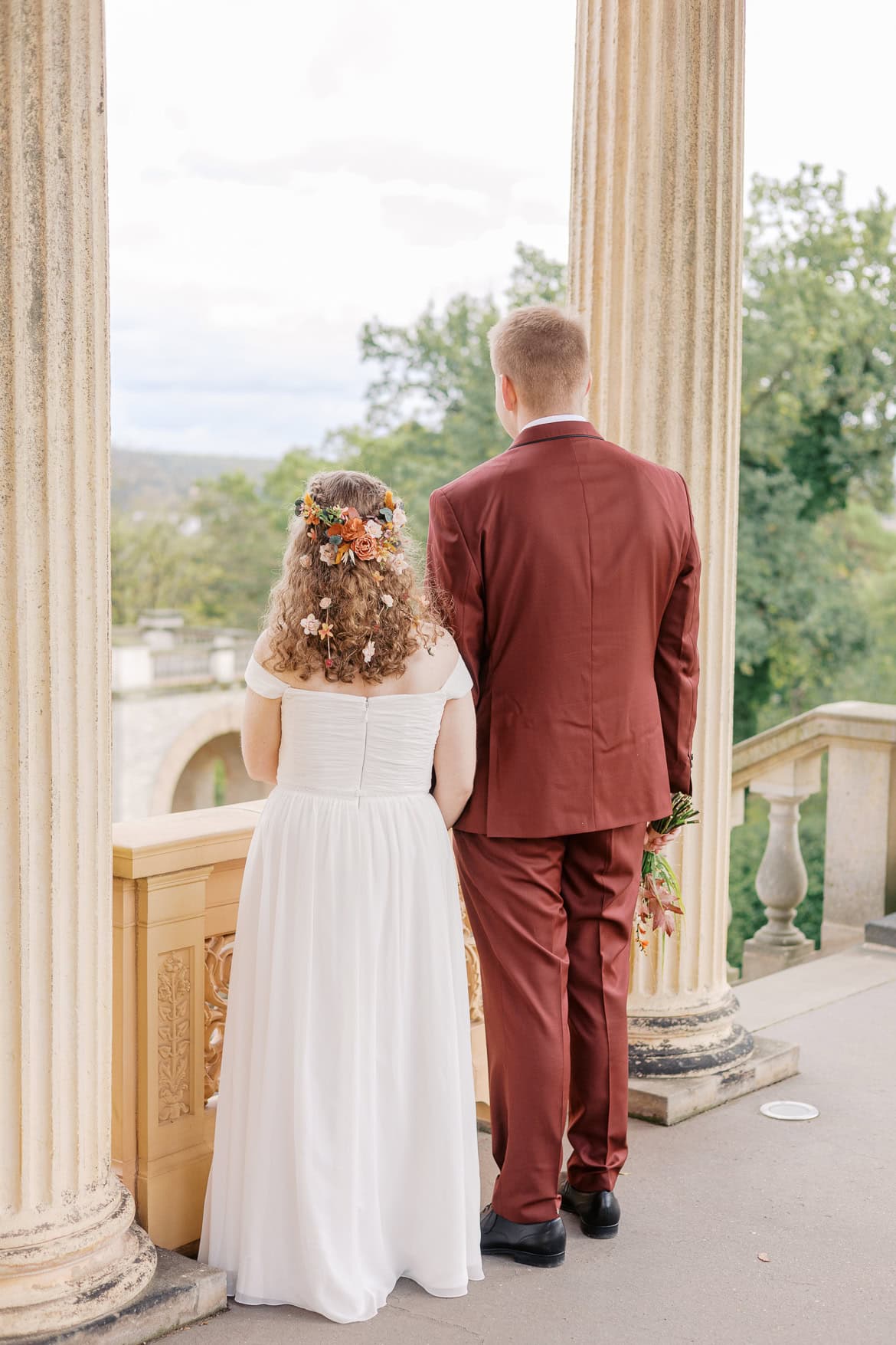 Trauung im Belvedere auf dem Pfingstberg mit Feier im Il Teatro Potsdam