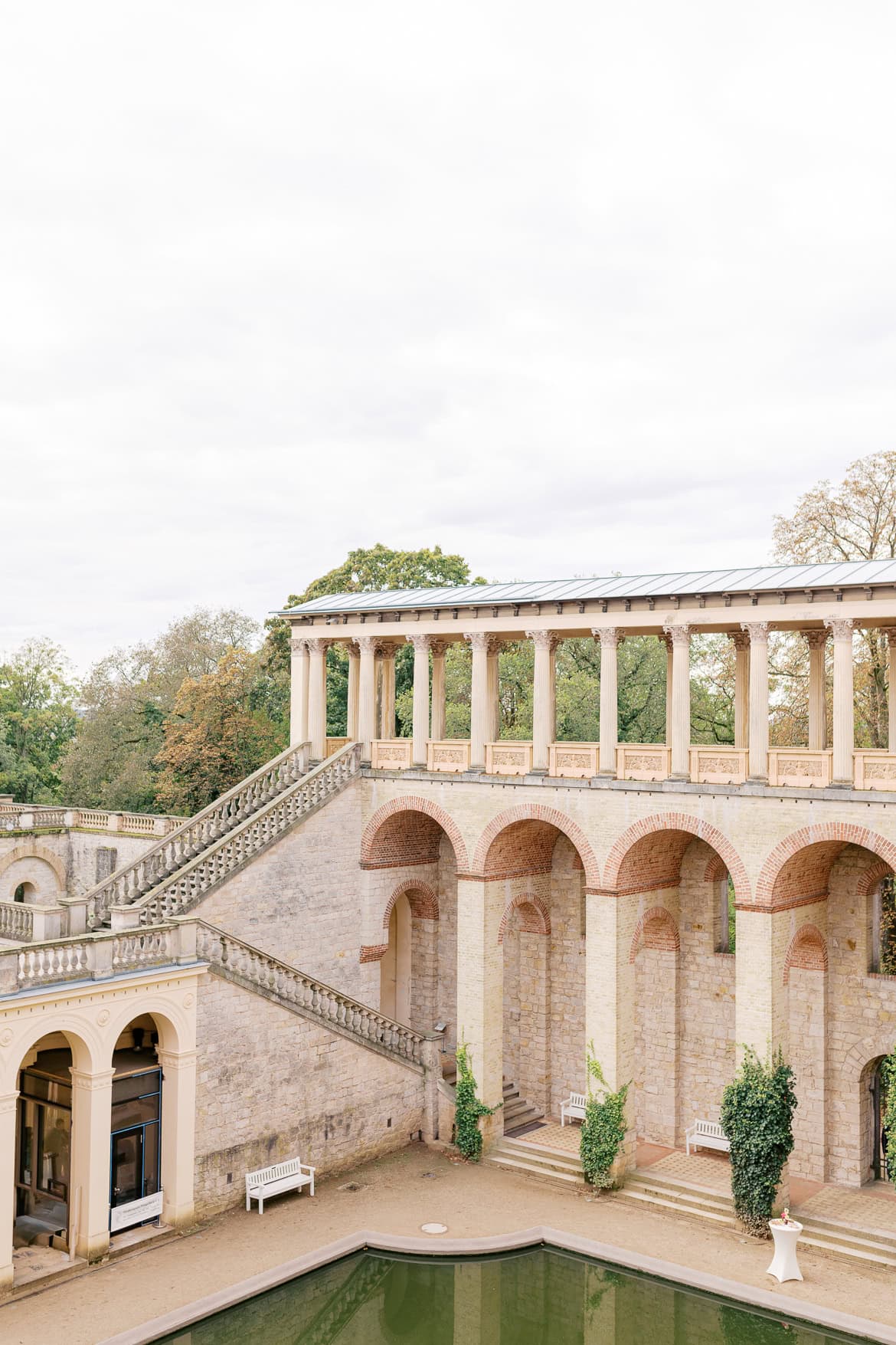 Trauung im Belvedere auf dem Pfingstberg mit Feier im Il Teatro Potsdam