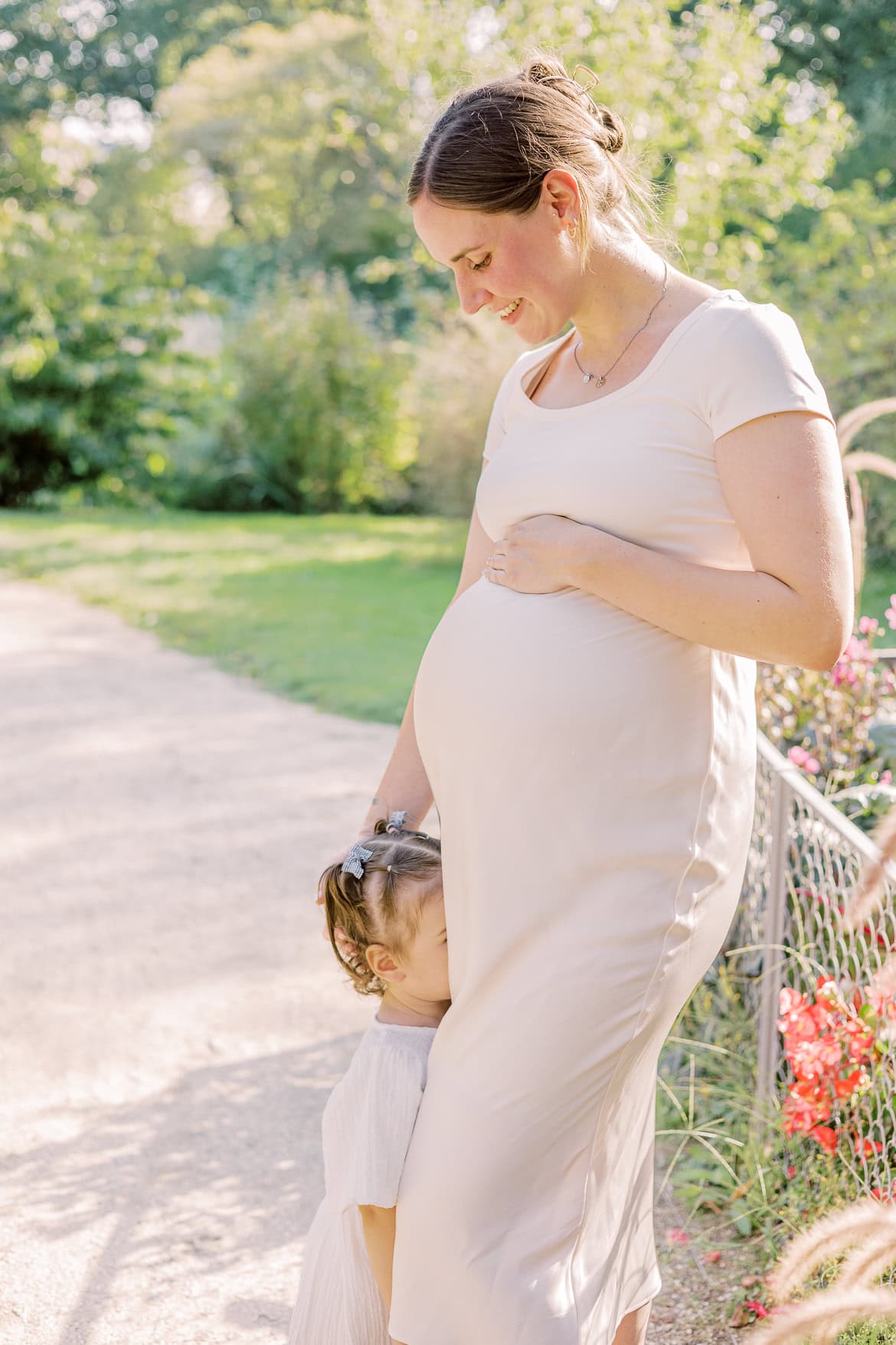 Babybauch Bilder im Tiergarten, Berlin