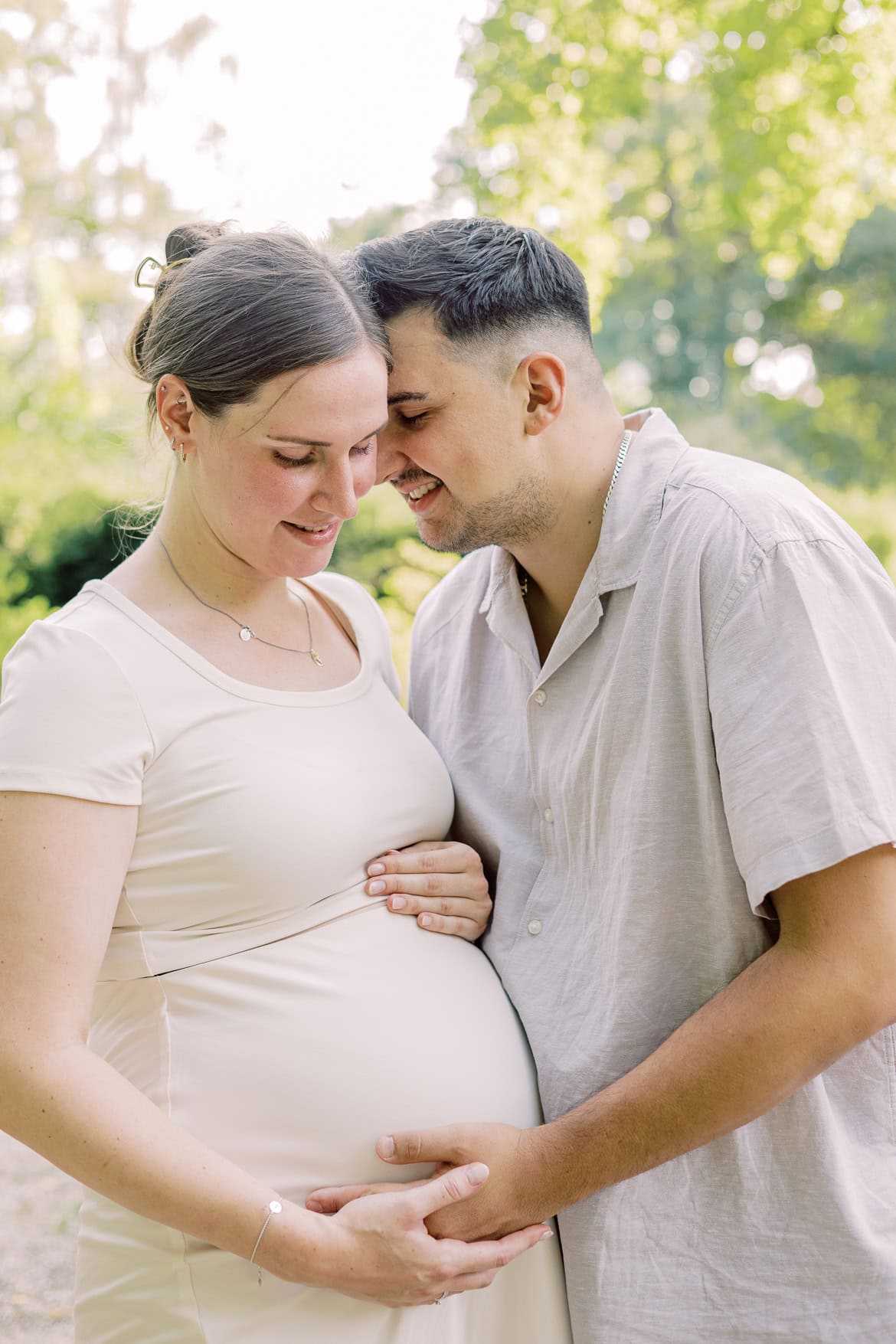 Babybauch Bilder im Tiergarten, Berlin