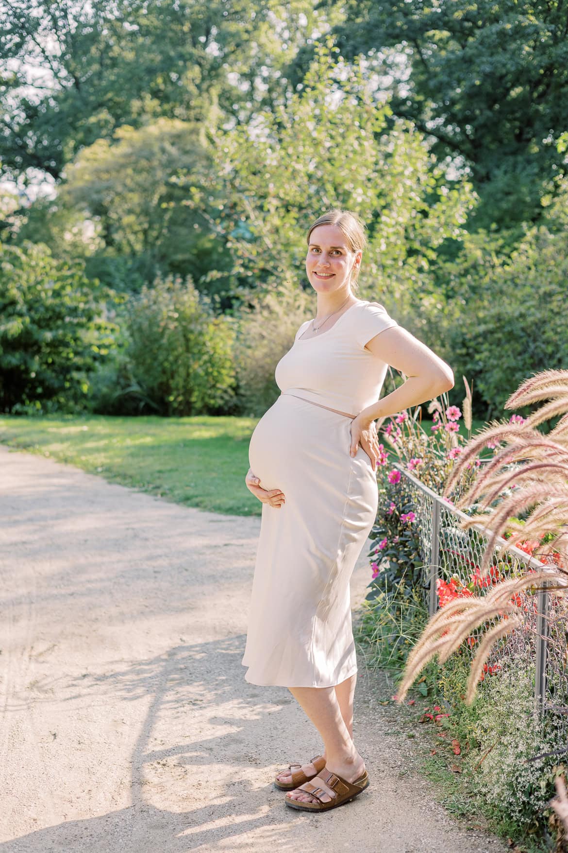 Babybauch Bilder im Tiergarten, Berlin