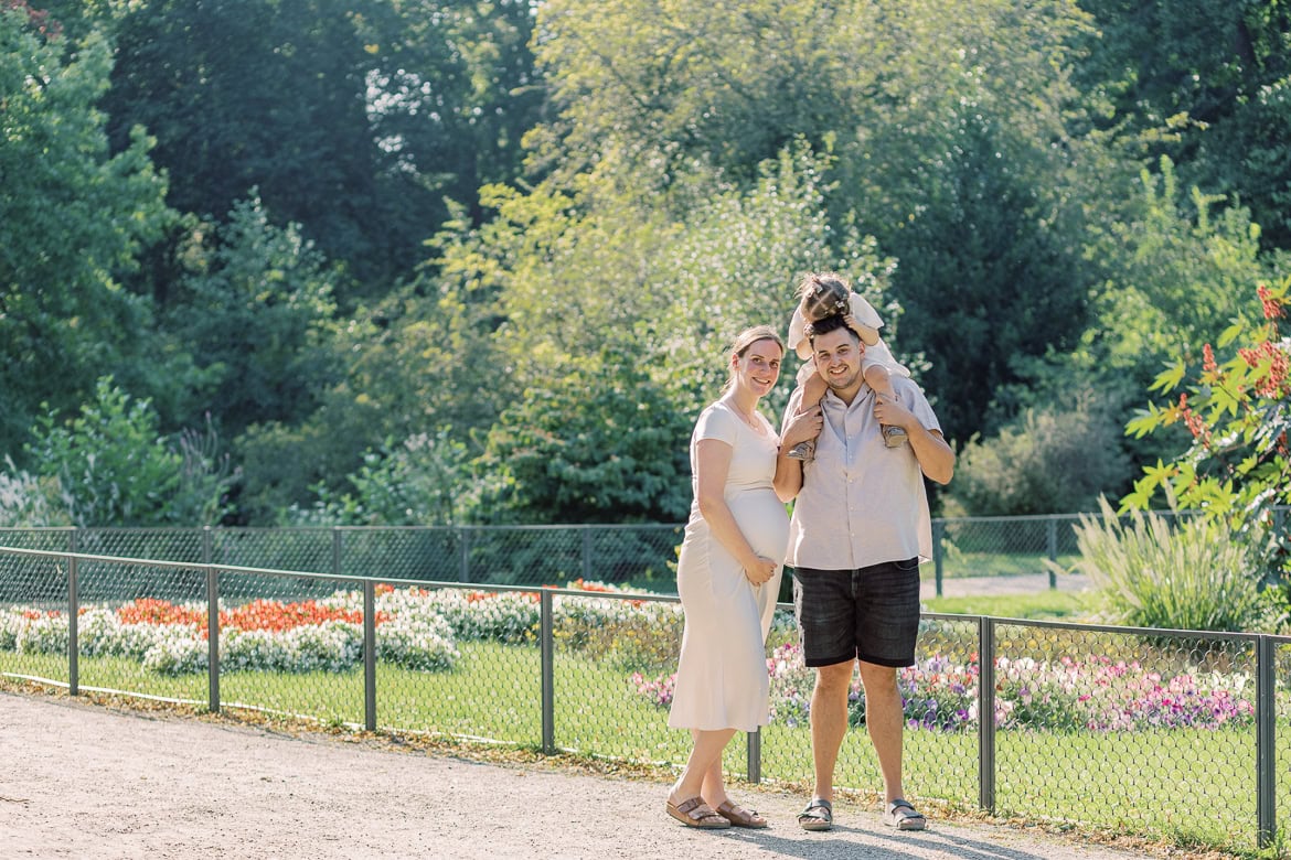 Babybauch Bilder im Tiergarten, Berlin