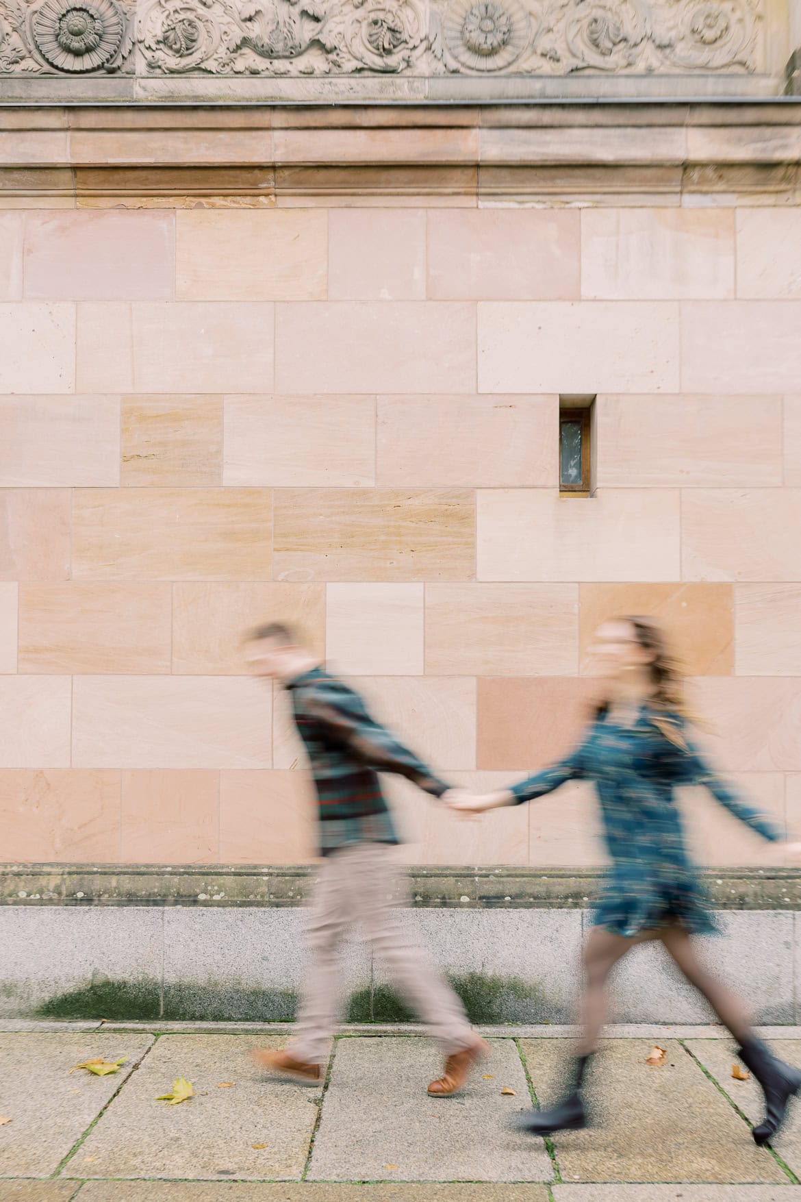 Winterliche Verlobung auf der Museumsinsel in Berlin